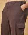 Shop Women's Brown Plus Size Cargo Pants