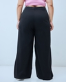 Shop Women's Black Super Loose Fit Plus Size Pants-Design