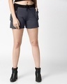 Shop Women's Blue Lounge Shorts-Front