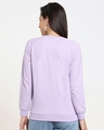Shop Women's Printed Lilac Sweatshirt-Design
