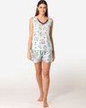 Shop Women's Printed Nightsuit-Front