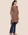 Shop Women's Brown Printed Short Kurta-Design