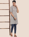 Shop Women's Printed Short Kurta-Front