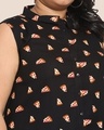 Shop Women's Printed Sleeveless Curvy Shirt