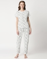 Shop Women's Printed T-Shirt & Pyjama Night Suit-Design