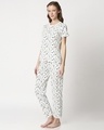 Shop Women's Printed T-Shirt & Pyjama Night Suit-Full