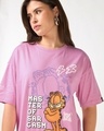 Shop Women's Prism Pink Master Of Sarcasm Graphic Printed Oversized T-shirt