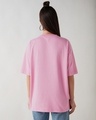 Shop Women's Prism Pink Oversized T-shirt-Full