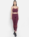 Shop Women's Purple Active Comfort Fit Crop Top