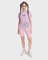 Shop Women's Purple Attempting to Adult Graphic Printed T-shirt-Full