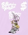 Shop Women's Purple Billionaire Girls Club Graphic Printed Oversized T-shirt