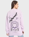 Shop Women's Purple BTS Astro (JIN) Graphic Printed Oversized Sweatshirt-Design