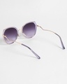 Shop Women's Purple Butterfly Polarised Lens Sunglasses