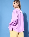 Shop Women's Purple Casual Top-Design