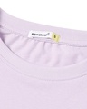 Shop Women's Purple Cattitude Typography T-shirt