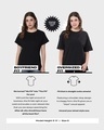 Shop Women's Purple Deja Moo Graphic Printed Oversized T-shirt-Design