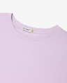 Shop Women's Purple Fairytale Bunny Graphic Printed Oversized T-shirt