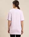 Shop Women's Purple Graphic Print Oversized T-Shirt