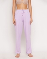 Shop Women's Purple Graphic Printed Shirt & Pyjama Set