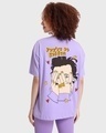Shop Women's Purple Harry's House Graphic Printed Oversized T-shirt-Front