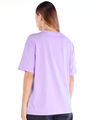 Shop Women's Purple Have Class Graphic Printed Oversized T-shirt-Full