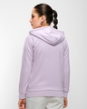 Shop Women's Lilac Zipper Hoodie-Design
