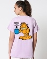 Shop Women's Purple Insert Coffee To Begin Graphic Printed Boyfriend T-shirt-Design