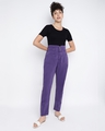 Shop Women's Purple Jeans-Full