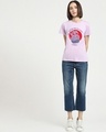 Shop Women's  Purple Love Ramen T-shirt-Design