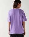 Shop Women's Purple Ok Karen Graphic Printed Oversized T-shirt-Full