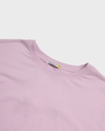 Shop Women's Purple Oversized Fit T-shirt