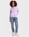 Shop Women's Purple Oversized Hoodie