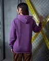 Shop Women's Purple Oversized Hoodies-Full