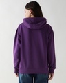 Shop Women's Purple Oversized Hoodies-Full