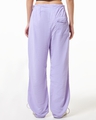 Shop Women's Purple Oversized Parachute Pants-Design