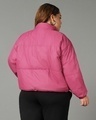 Shop Women's Pink & Purple Reversible Oversized Plus Size Jacket-Design
