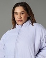 Shop Women's Pink & Purple Reversible Oversized Plus Size Jacket