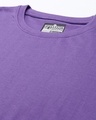 Shop Women's Purple Oversized T-shirt