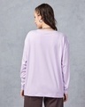 Shop Women's Purple Oversized T-shirt-Design