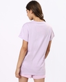 Shop Women's Purple Perfect Balance Boyfriend T-shirt-Full