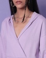 Shop Women's Purple Plus Size Hoodie