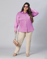 Shop Women's Purple Plus Size Shirt