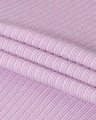 Shop Women's Purple Slim Fit Ribbed Crop Top