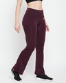 Shop Women's Purple Slim Fit Tights-Design