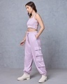 Shop Women's Purple Super Loose Fit Co-ordinates-Design