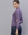Shop Women's Purple Sweatshirt-Design