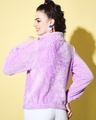 Shop Women's Purple Fur Sweatshirt-Full