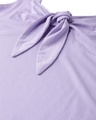 Shop Women's Purple Sweetheart Neck Top-Full