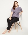 Shop Women's Purple T-shirt