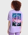 Shop Women's Purple The View Graphic Printed Oversized T-shirt-Design
